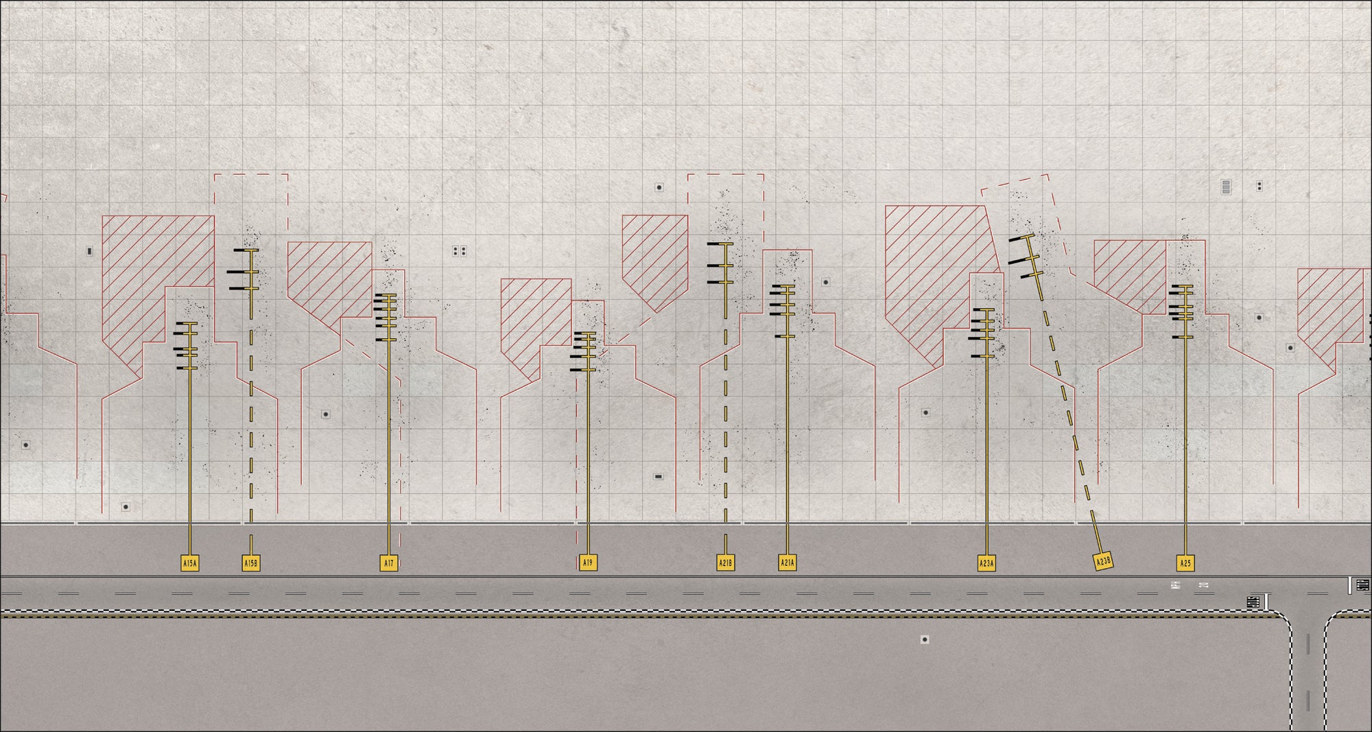 1 Terminal Continental 60 x 32 - 1:200 – Layover Layouts