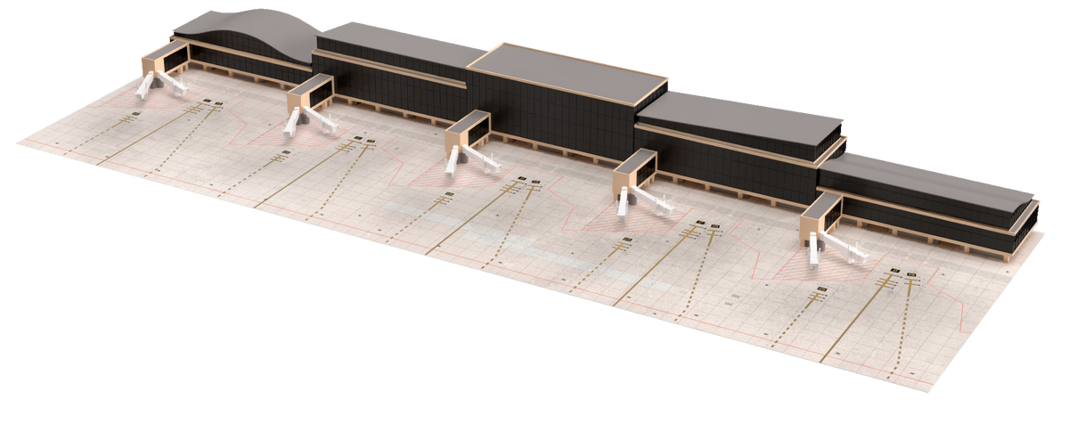 Layover Layouts | Quality Model Airport Layouts
