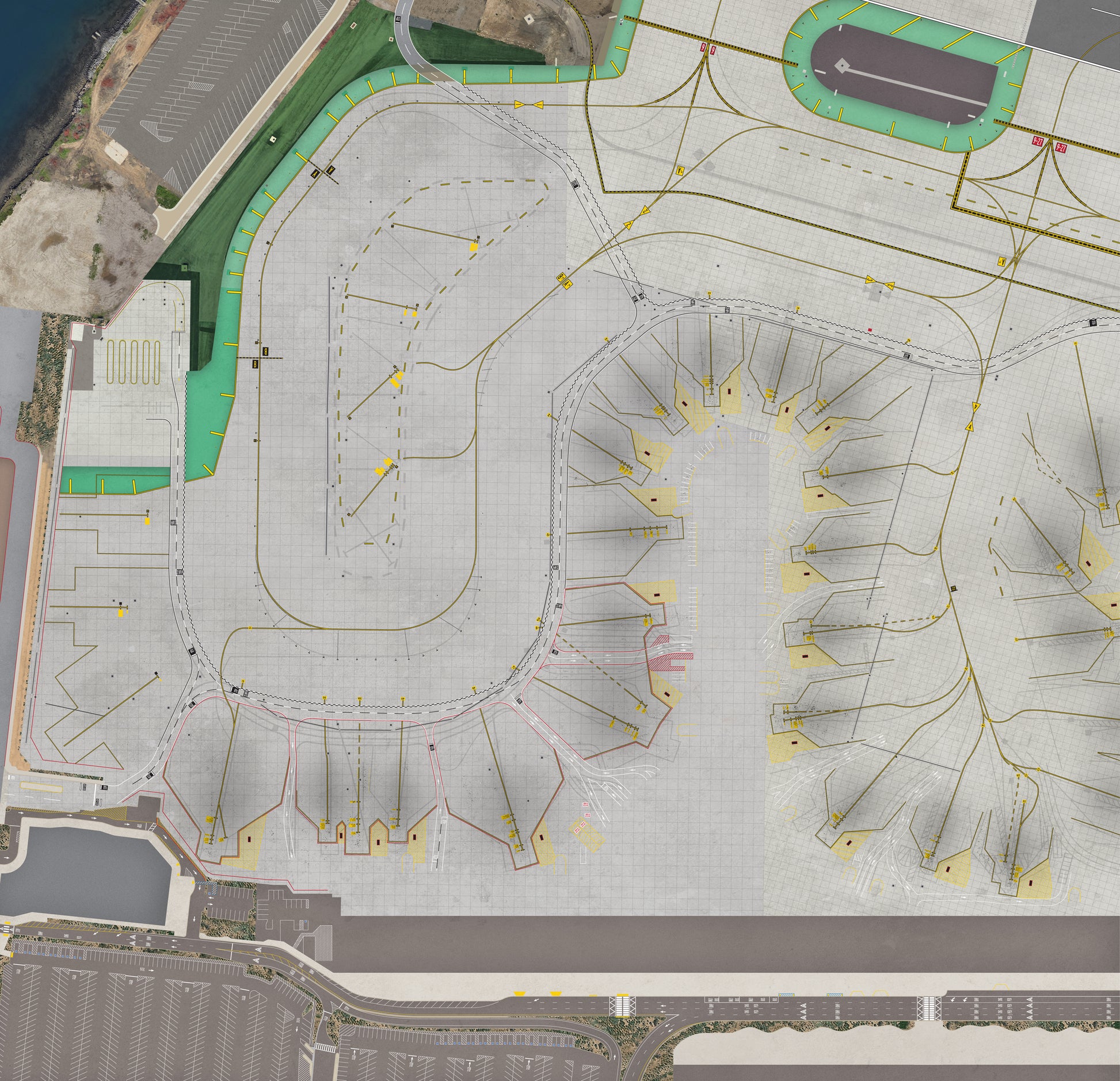 San Diego Terminal 2 West - 62.5 x 61