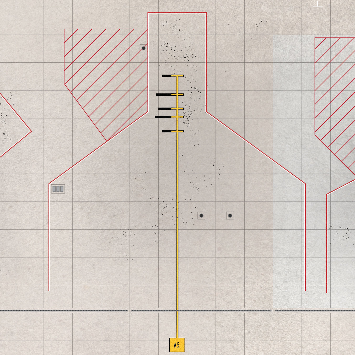 1 Terminal Continental 60 x 32 - 1:200 – Layover Layouts