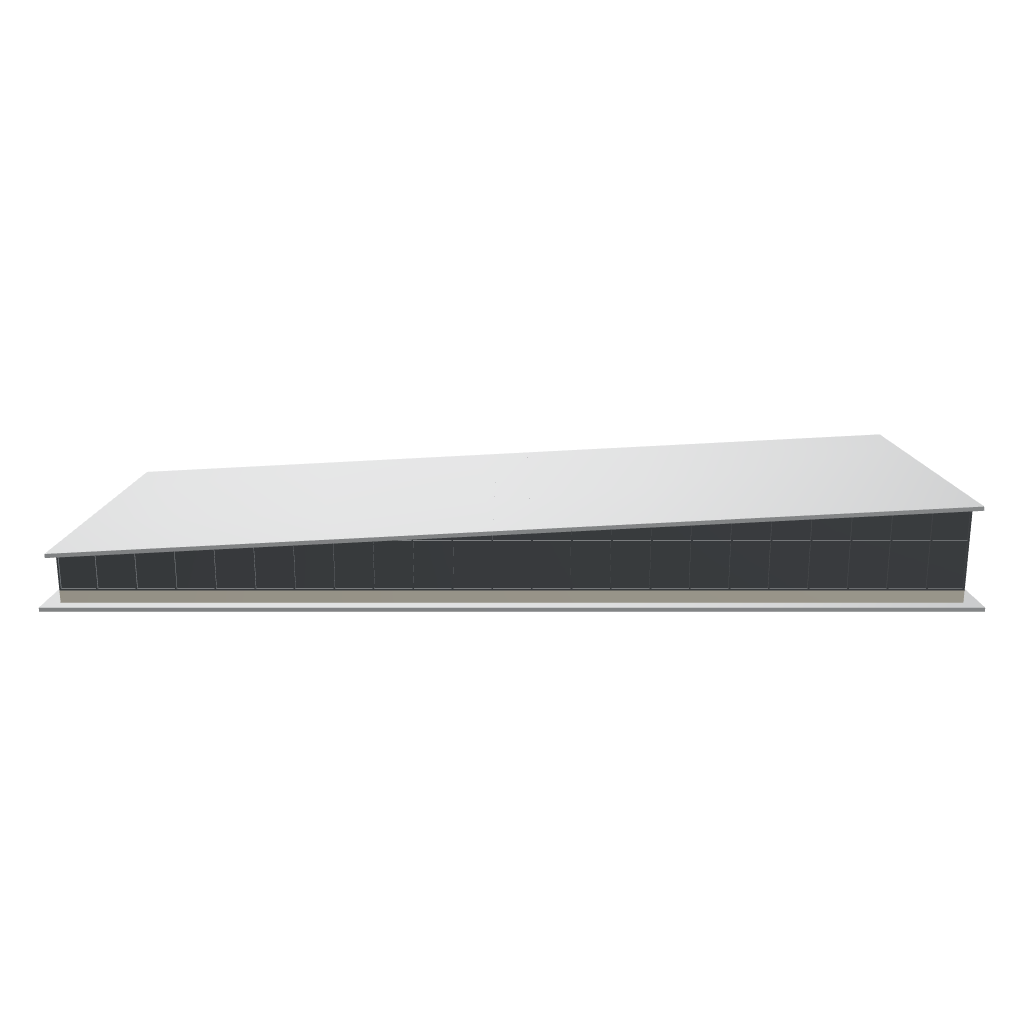 'A' SECTION ROOF ANGLED